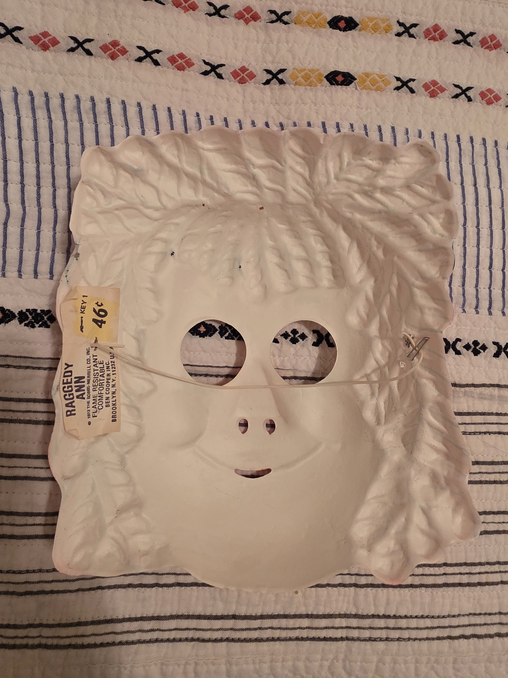 Kids Red Rag Doll Costume Mask - Unbranded - Picture 11 of 11